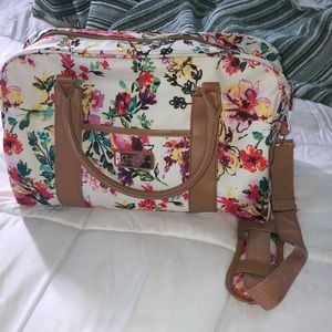 Floral weekend bag